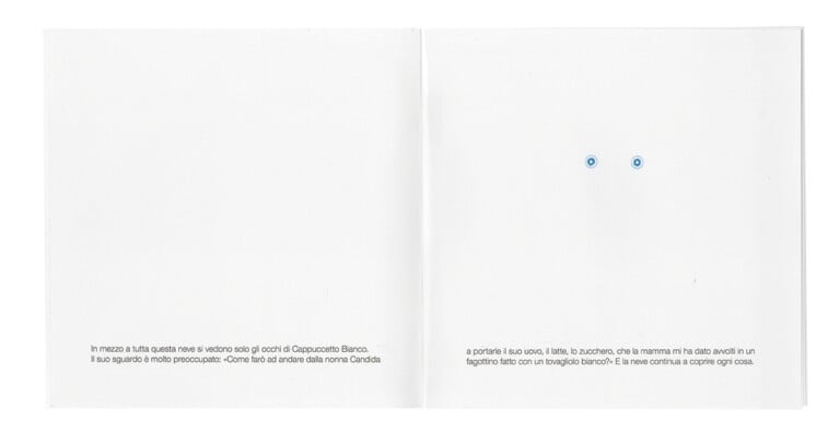 Bruno Munari, Cappuccetto bianco, 1999