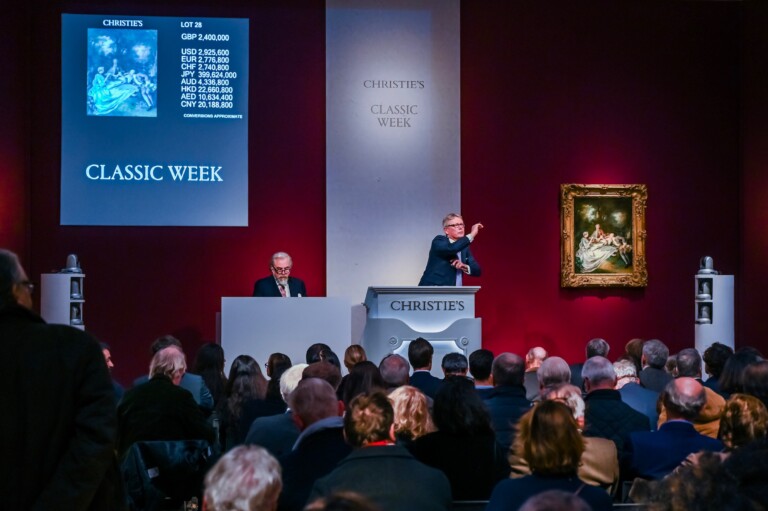 Old Masters Evening Sale, Londra. Courtesy Christie's Images Ltd.