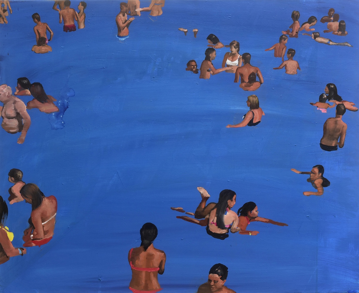 Daniele Galliano, Sans titre, 2019, huile sur toile, 65 x 80 cm