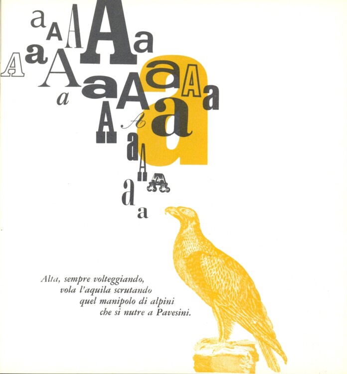 Carton Publicitaire Vintage Futuriste Par Erberto Carboni - Art Graphique Ganzini Parma