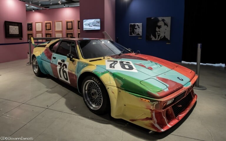 Andy Warhol, BMW, exhibition view alla Fabbrica del Vapore, Milano, 2022