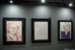 Andy Warhol, disegni, exhibition view alla Fabbrica del Vapore, Milano, 2022