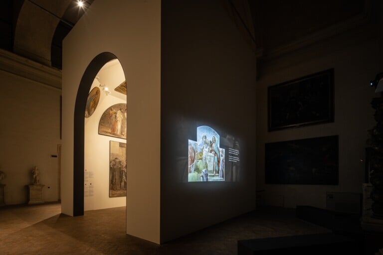 Annibale Carracci. Gli affreschi della Cappella Herrera, exhibition view at Palazzo Barberini, Roma. Ricostruzione della Cappella. Photo Alberto Novelli