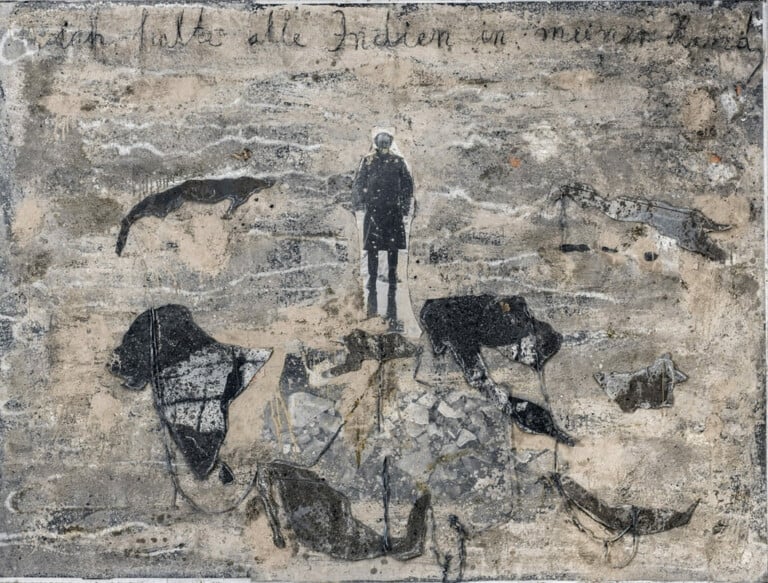 Anselm Kiefer, Ich halte alle Indien in meiner Hand (Ho in mano tutta l'India), 1995, Mart, Museo di arte moderna e contemporanea di Trento e Rovereto © MART Archivio Fotografico e Mediateca