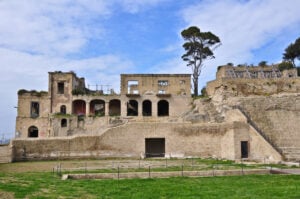 Napoli: scoperto a Posillipo un mosaico nella villa appartenuta a Publio Vedio Pollione