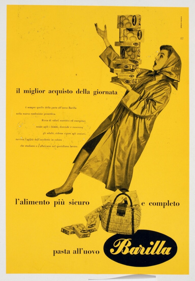 Il miglior acquisto della giornata, 1958, Archivio Storico Barilla - Parma - Italia