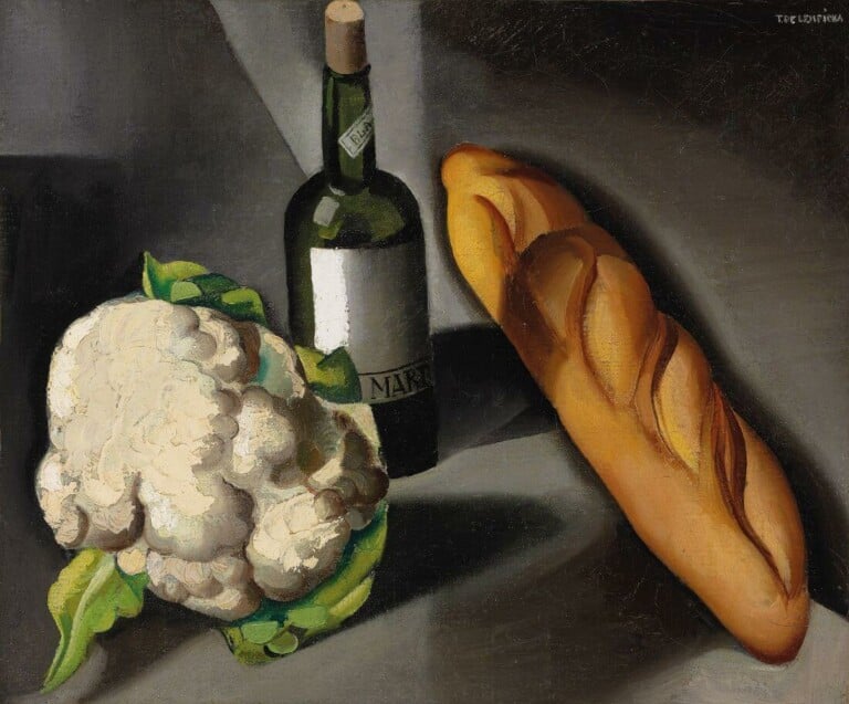 Bottle And Cauliflower, Tamara De Lempicka