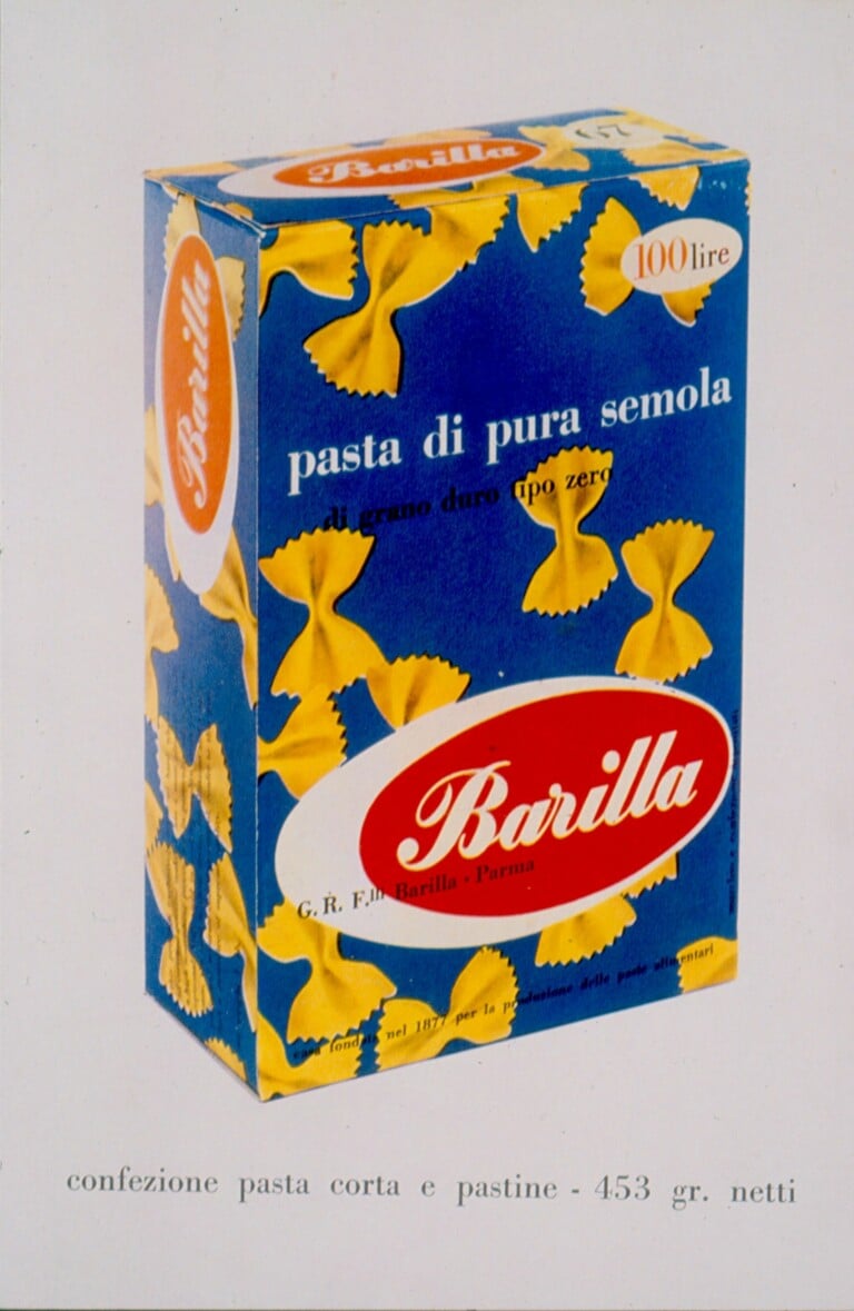 Confezione Farfalle, 1956, Archivio Storico Barilla - Parma - Italia