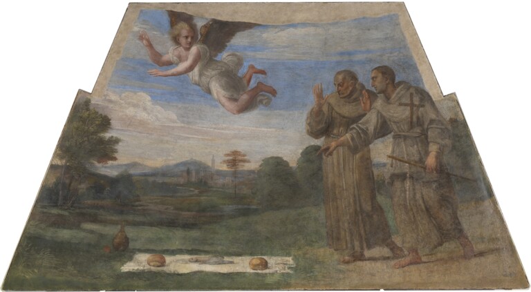 Miracolo di san Diego Affresco trasportato su tela, 125 x 220 cm Museo Nacional del Prado, P02909