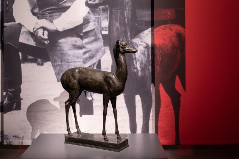 Cerbiatto dalla Villa dei Papiri di Ercolano, I sec. d.C., bronzo. Napoli, Museo Archeologico Nazionale. Photo Alberto Novelli