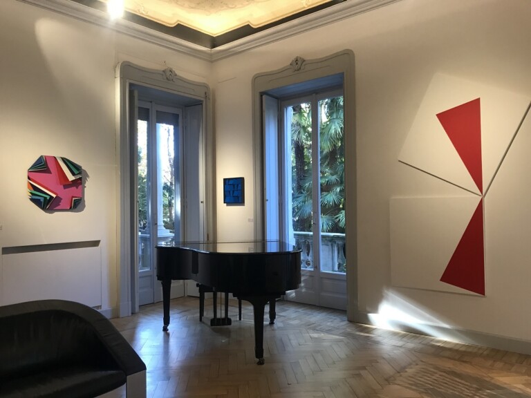 Colours in a square, installation view at Fondazione Marcello Morandini, Varese, 2022
