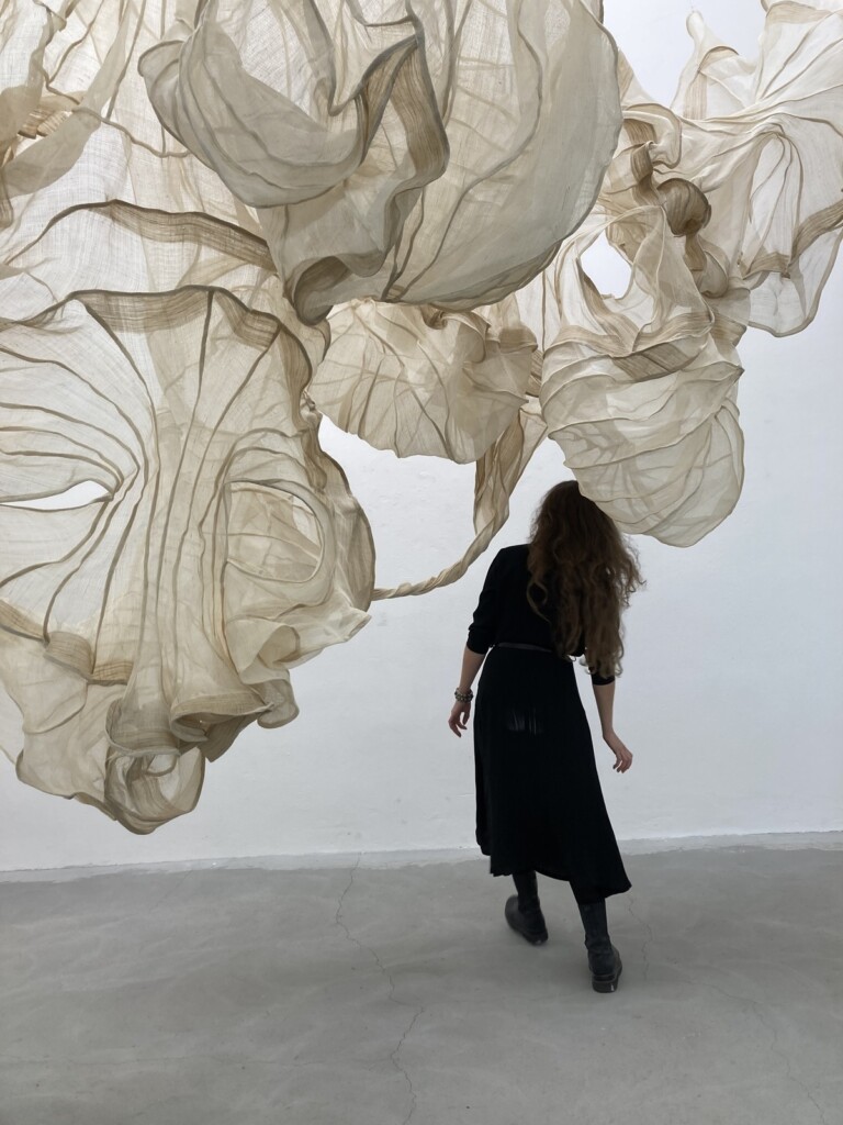 Diana Orving, Installing Transcendence, exhibition at Galleri Arnstedt, 2021. Photo Galleri Arnstedt