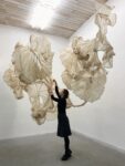 Diana Orving, Installing Transcendence, exhibition at Galleri Arnstedt, Sweden, 2021. Photo Galleri Arnstedt