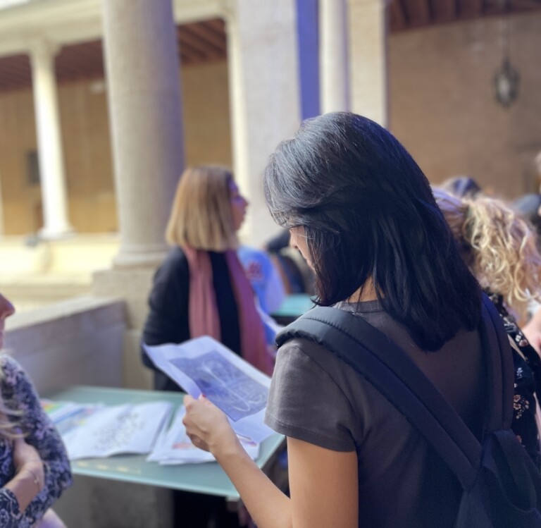 Didattica al Chiostro del Bramante, Roma. Photo credit DART Chiostro del Bramante, Dipartimento educativo