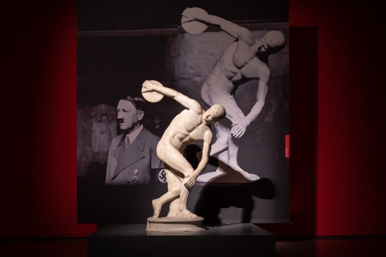 Discobolo Lancellotti, II sec. d.C., marmo. Museo Nazionale Romano, Palazzo Massimo alle Terme. Photo Alberto Novelli