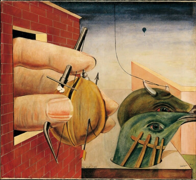 Edipus Rex, 1922, olio su tela, 93x102 cm, collezione privata, Svizzera. Album / Fine Arts Images / Mondadori Portfolio © Max Ernst by SIAE 2022