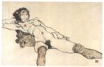 Egon Schiele, nudo femminile