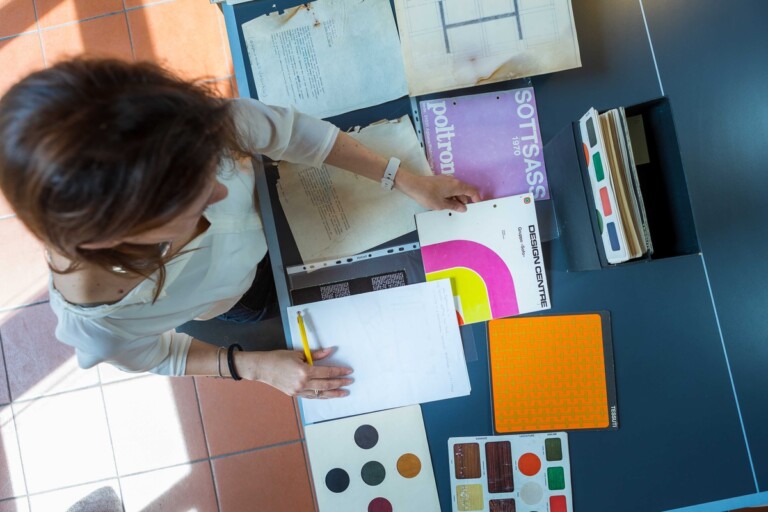 Elisabetta Trincherini, responsabile archivio storico. Photo credits Fabio Bortot