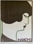 Emilio Mantelli, Noemi, xilografia a colori, 1914 1915 circa. Collezione Gabinetto di Disegni e Stampe di Palazzo Rosso, Musei di Strada Nuova, Genova