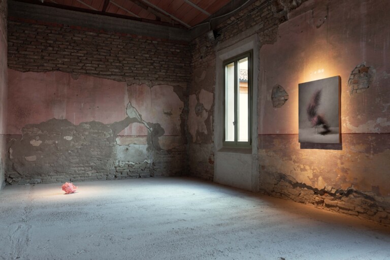 Enrico Minguzzi, La piena dell'occhio, exhibition view at ex convento di San Francesco, Bagnacavallo, 2022