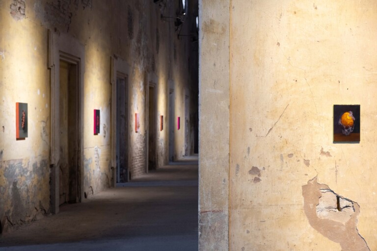 Enrico Minguzzi, La piena dell'occhio, exhibition view at ex convento di San Francesco, Bagnacavallo, 2022