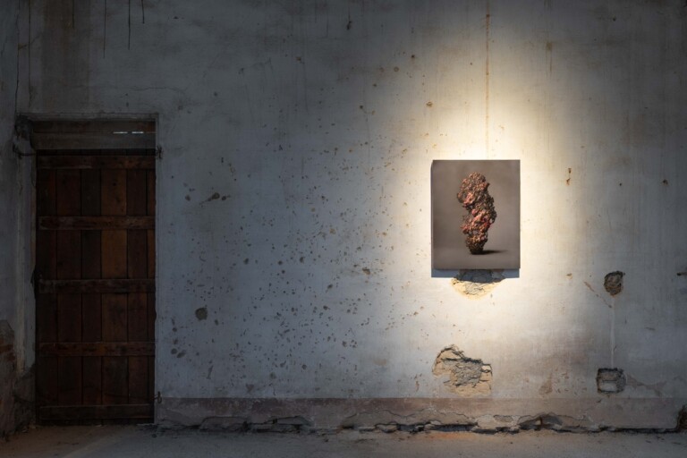 Enrico Minguzzi, La piena dell'occhio, exhibition view at ex convento di San Francesco, Bagnacavallo, 2022