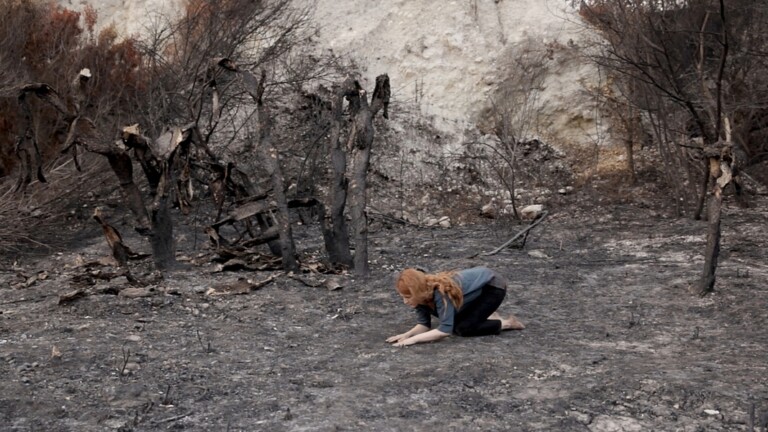 Fatma Bucak, They burned it all, 2022, courtesy of the artist and Peola Simondi Gallery