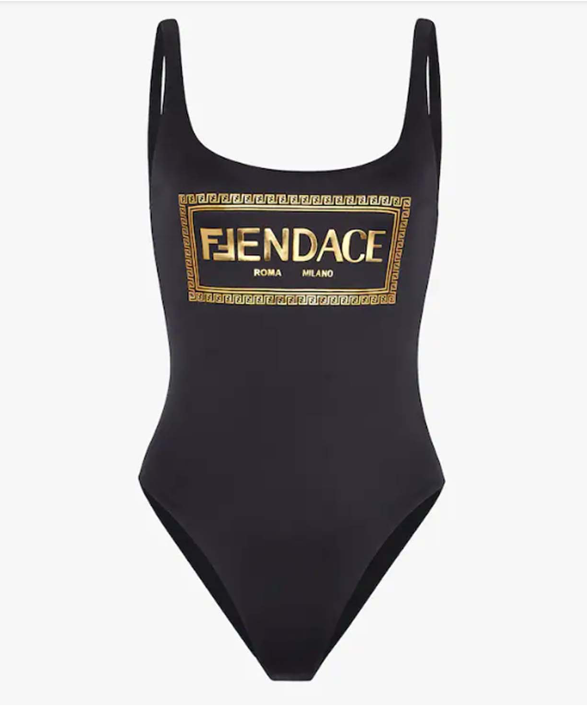 Fendi e Versace, costume Fendace