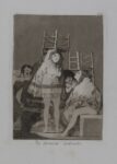 Francisco Goya y Lucientes, Los Caprichos, tav. 26 Ya tienen asiento, 1799. Photo Elizabeth Krief