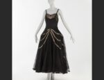 Hattie Carnegie’s “Robe de Style” (1920s, lace, tulle, silk, rayon and crystal) from the Jimmy Raye Collection, Salem, Mass. (Bob Packert, courtesy of the Peabody Essex)