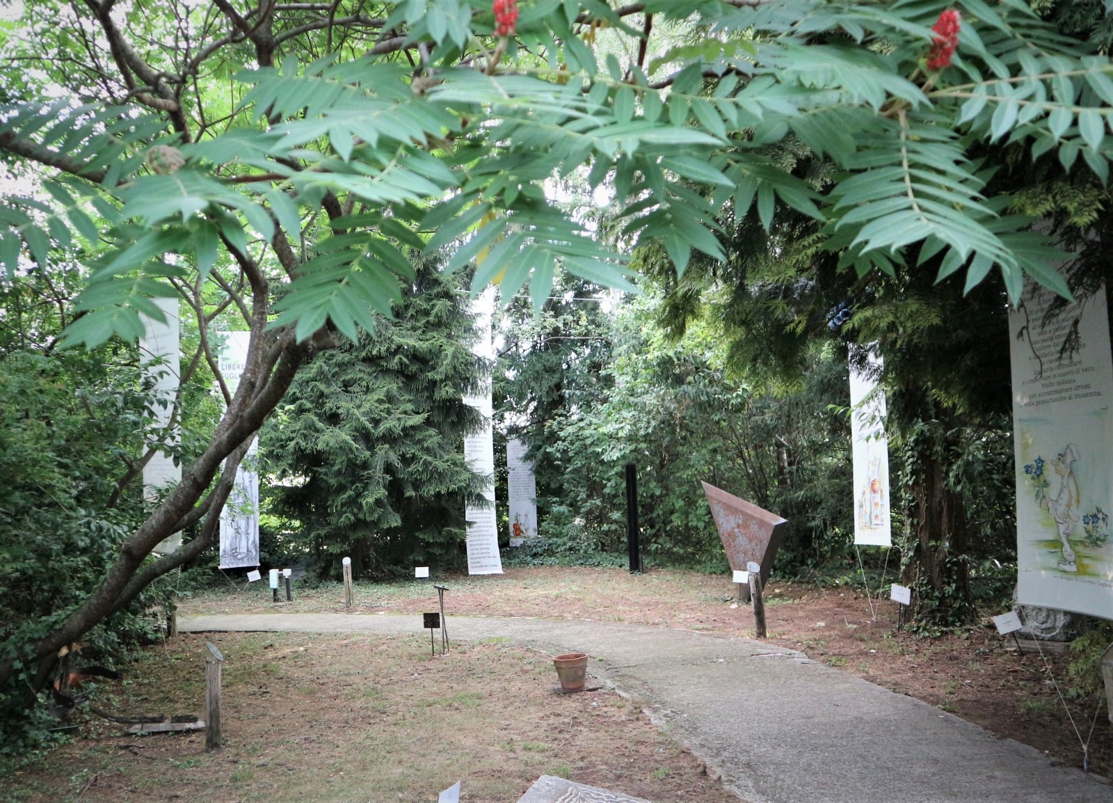 Il Giardino di Sculture dalla Fondazione Peano, Cuneo