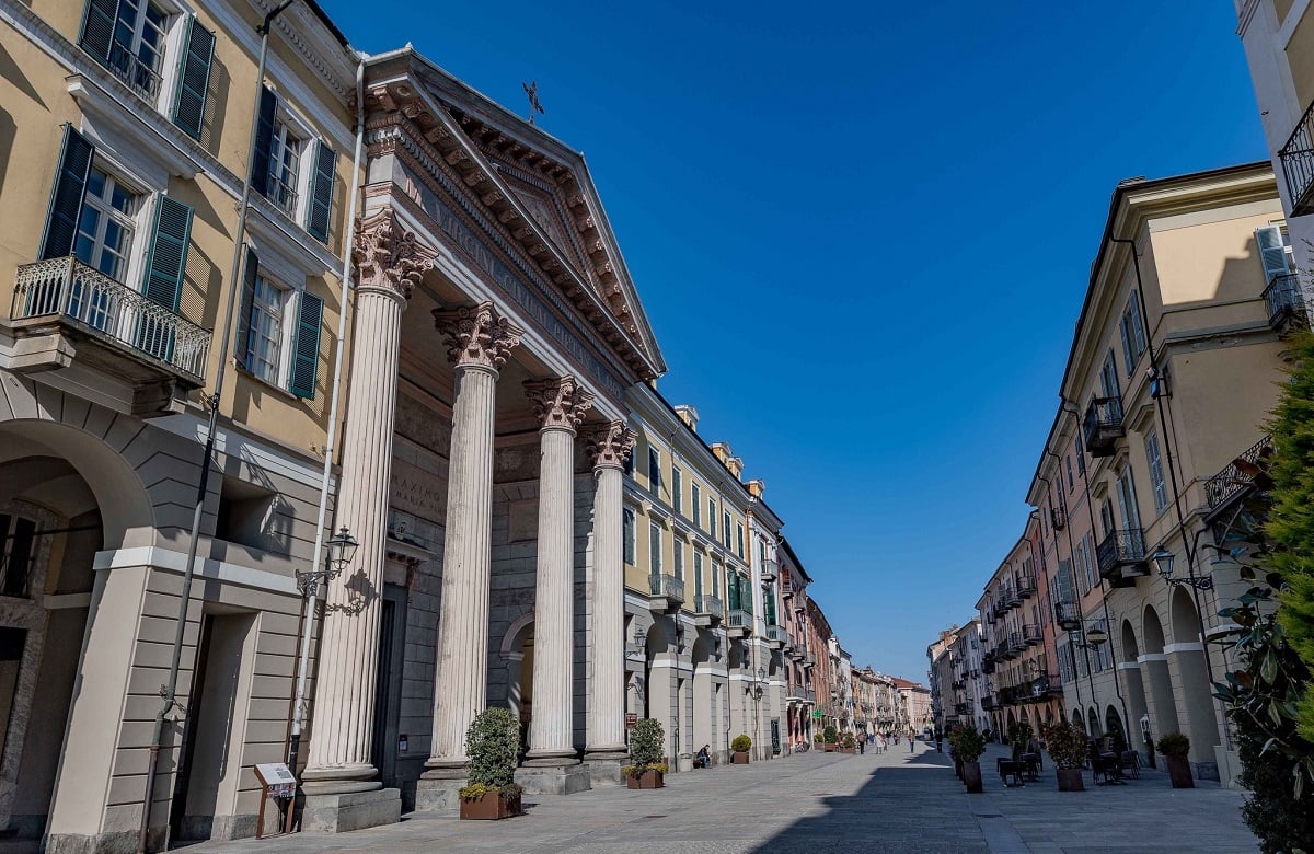 Il centro di Cuneo. Photo Roberto Croci