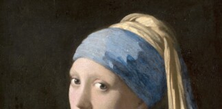 Jan Vermeer, Ragazza con l’orecchino di perla, 1665 1666, Mauritshuis, L'Aia (courtesy Rijksmuseum), dettaglio