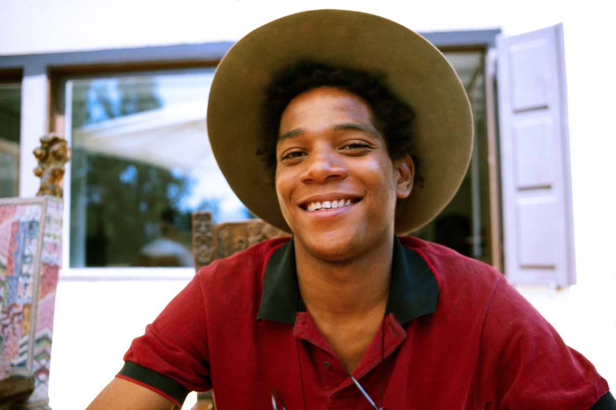 Jean Michel Basquiat. Photo: Lee Jaffe