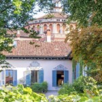 La vista sulla Casa degli Atellani e Santa Maria delle Grazie dalla Vigna di Leonardo