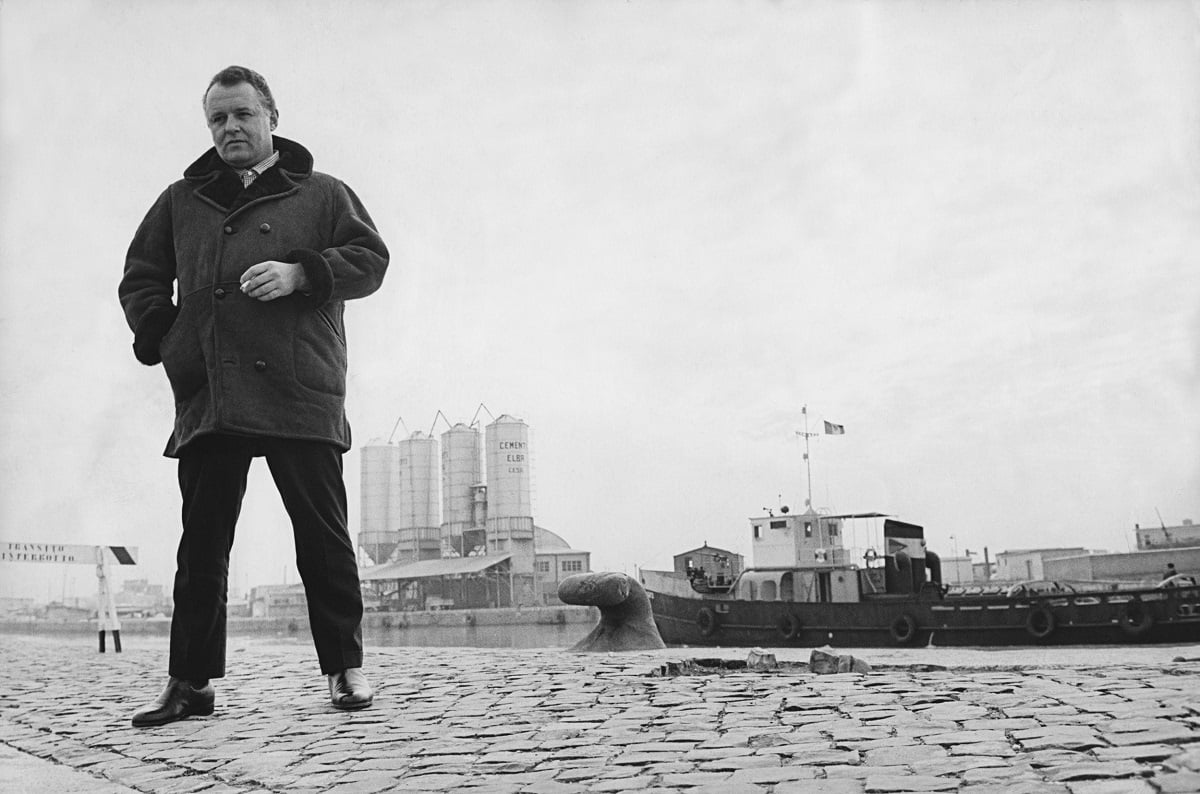 Le mani sulla città , Francesco Rosi, 1963, Rod Steiger. Foto di Mario Dolcetti-©Reporters Associati & Archivi – Roma Collezione Museo Nazionale del Cinema