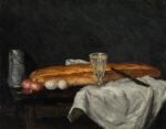 Le pain et les oeufs, Paul Cézanne