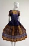 Lloyd “Kiva” New (1916-2002, Cherokee) for Kiva dress, 1950s, screen printed cotton. Photo courtesy of Robert Black