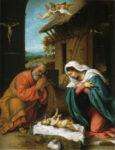 Lorenzo Lotto, Adorazione del Bambino