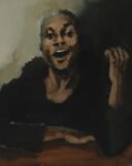 Lynette Yiadom-Boakye, Razorbill, 2020, Tate, © Courtesy of Lynette Yiadom-Boakye. Photo Marcus Leith