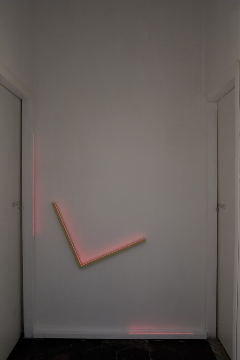 Maurizio Mochetti, Angolo laser, 1987