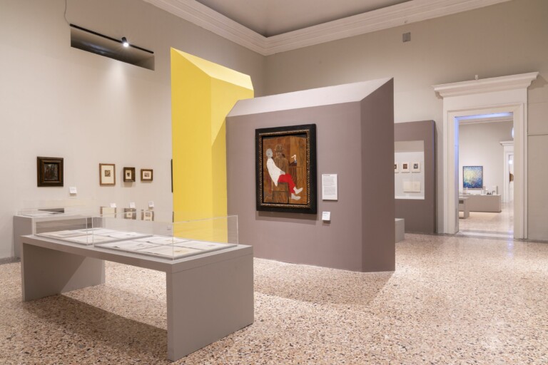 Max Ernst, installation view at Palazzo Reale, Milano, 2022. Photo Lorenzo Palmieri