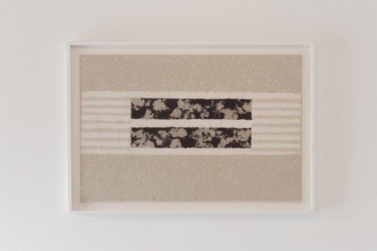 Nancy Genn, Limefield 2, 1981, hand made paper, 70 x 105 cm