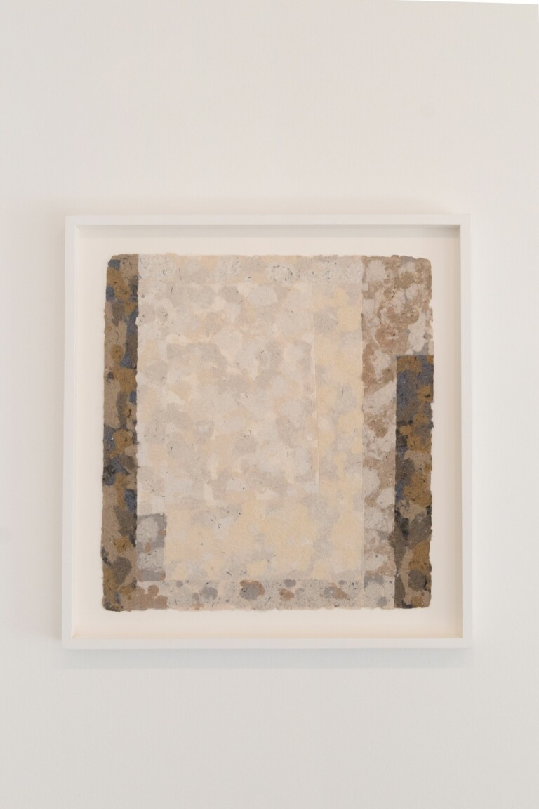 Nancy Genn, Quarry, 1984, hand made paper, 57 x 53 cm