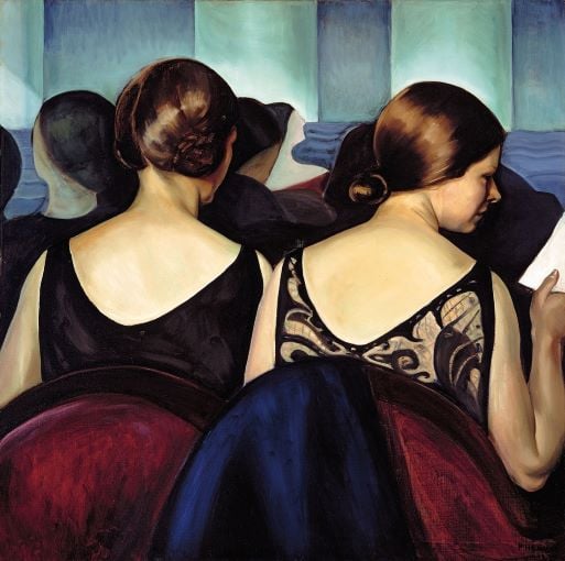 Prudence Heward, at the Theatre, 1928, oil on canvas, The Montreal Museum of Fine Arts Purchase, Horsley and Annie Townsend Bequest.  Photo MMFA, Christine Guest