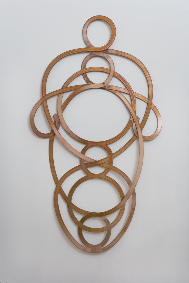 Remo Salvadori, Ecce Homo, 1985/1997, copper, 200 x 100 x 0,5 cm