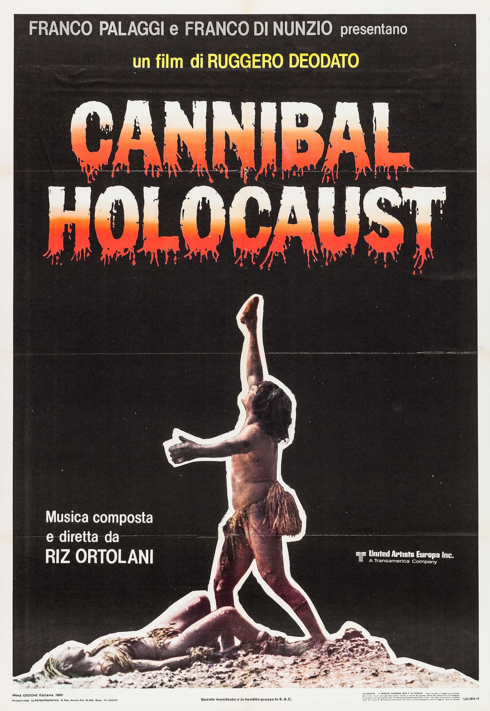 Ruggero Deodato, Cannibal Holocaust (1980), locandina del film