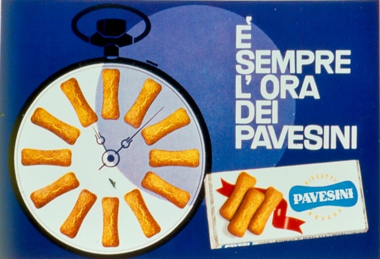 Poster "E' sempre ora dei Pavesini", Archivio Storico Barilla - Parma - Italia