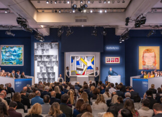 La Contemporary Evening Auction di Sotheby's a New York, 16 novembre 2022. Courtesy Sotheby's