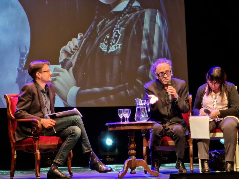 Tim Burton, Conferenza stampa al Teatro del Giglio di Lucca. Photo credits di Matteo Dioguardi